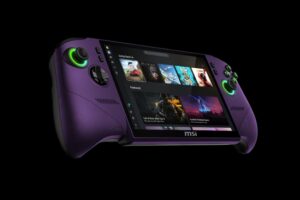 This is MSI’s new Claw 8 EX AI Plus gaming handheld